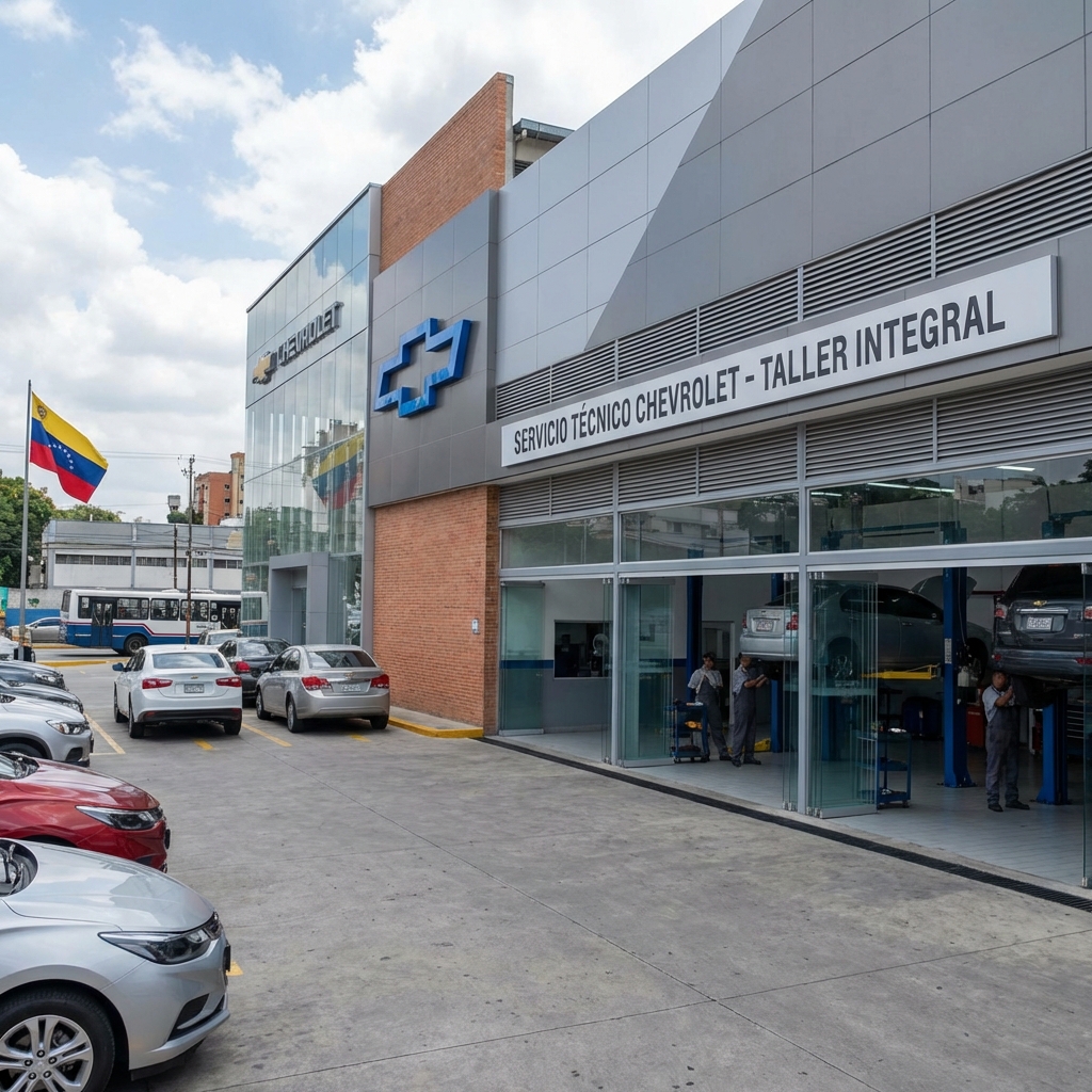 Instalaciones del Taller Chevrolet Maracay